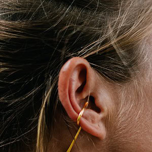 Snake ear cuff L
