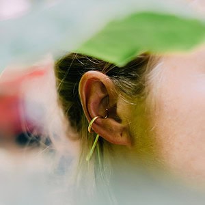 Snake ear cuff M